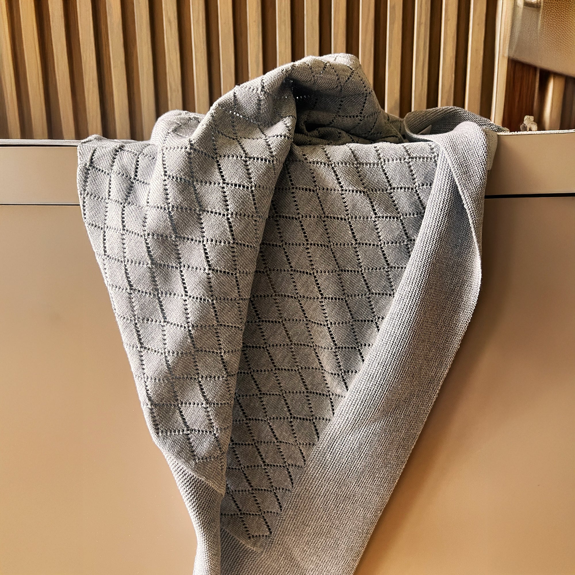 Cobija Ligera Calada Gris