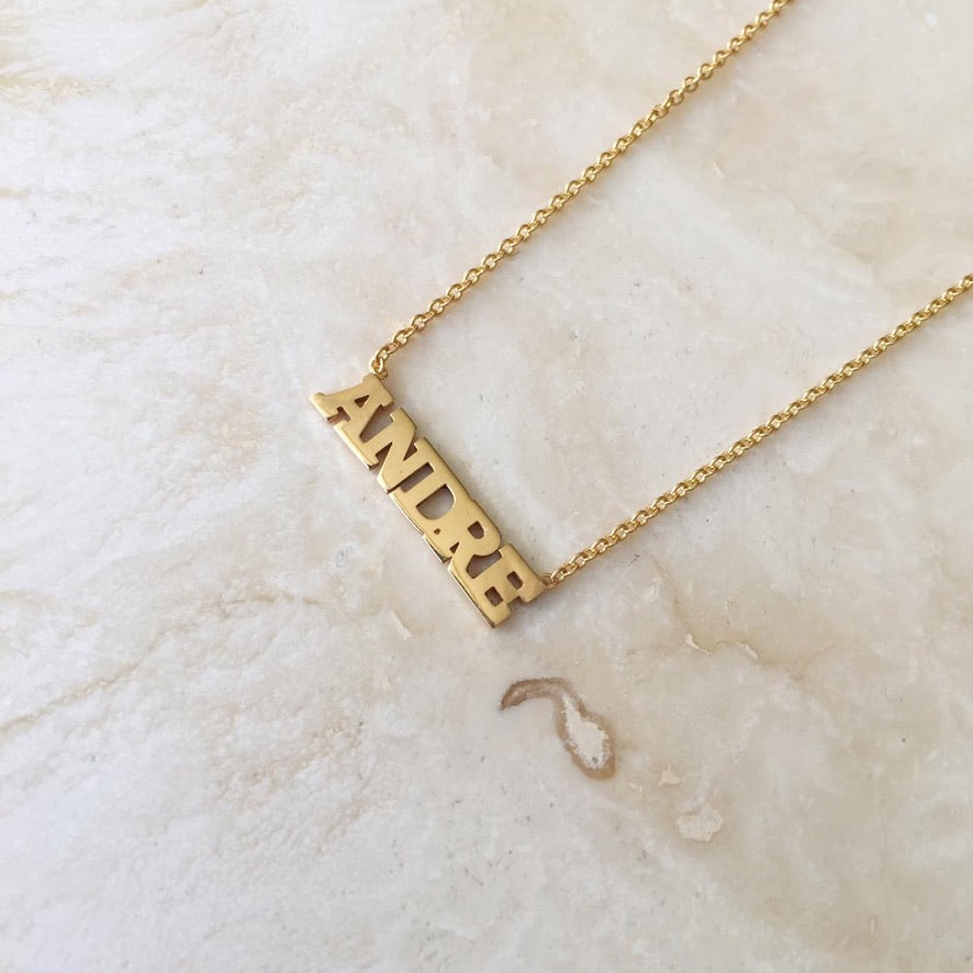 Collar De Nombre Olivia