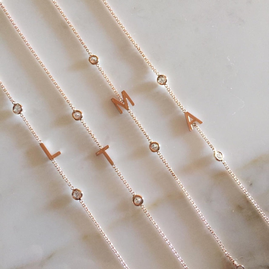 Pulsera Lola Con 2 Piedras