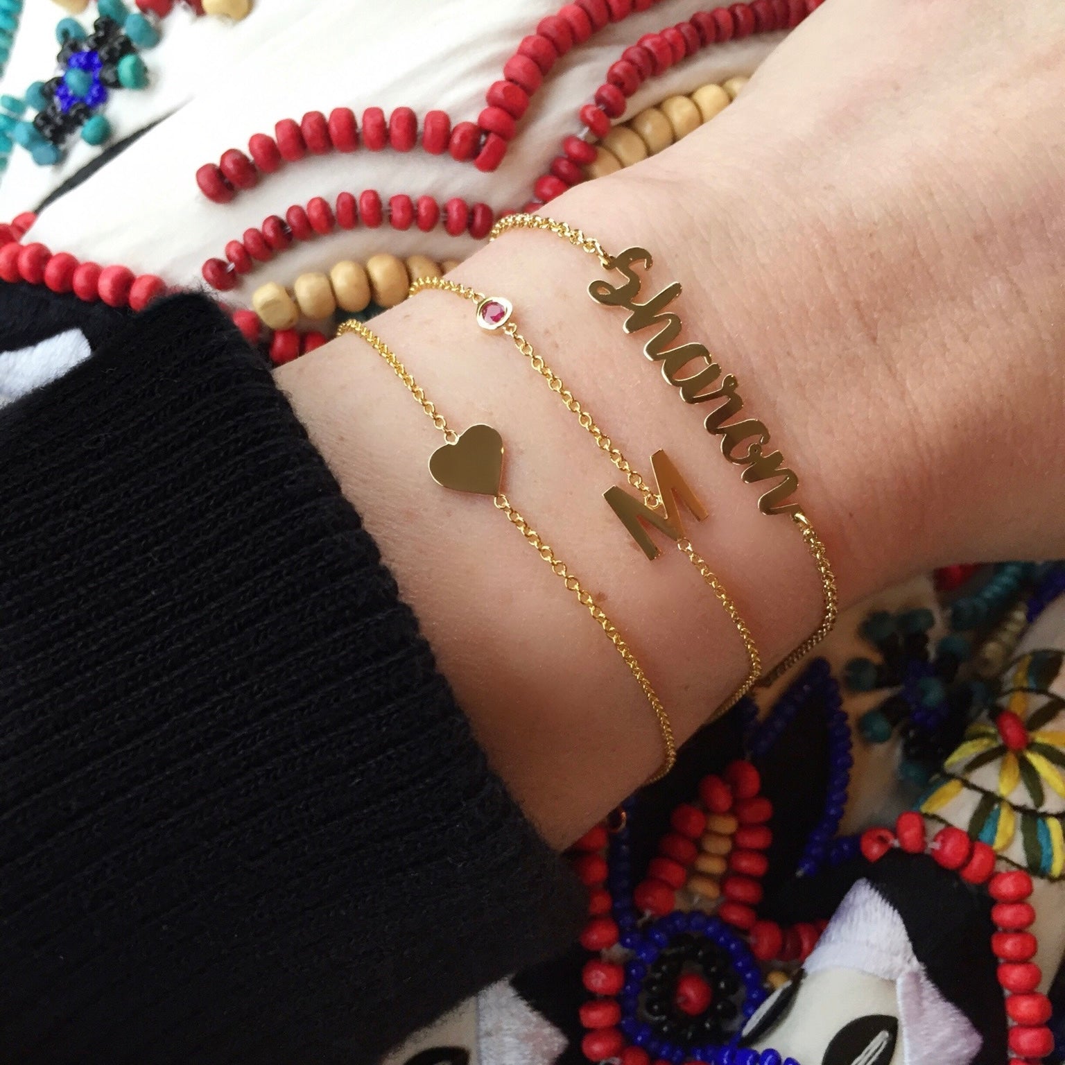 Pulsera De Nombre Celine