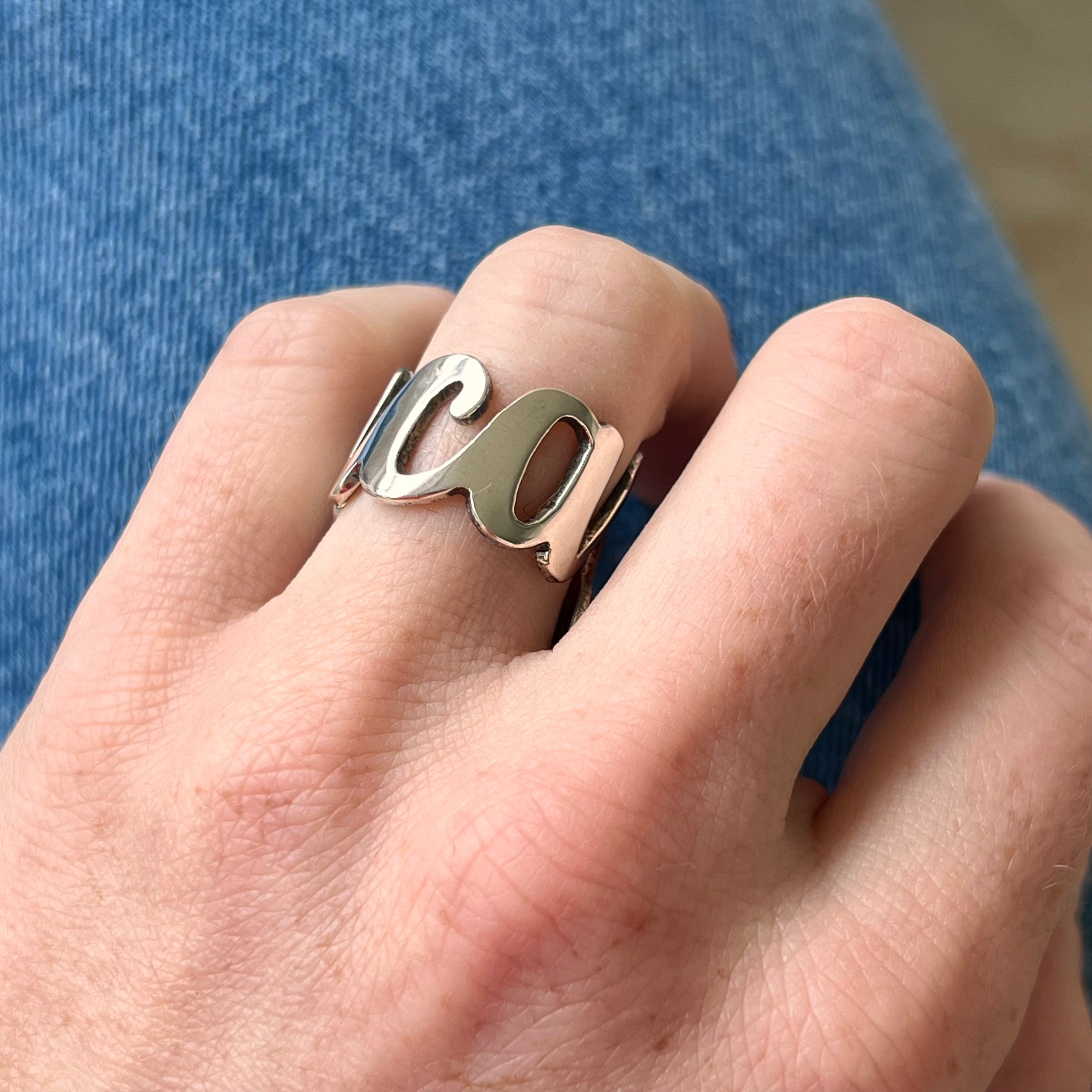 Anillo Celine Grande