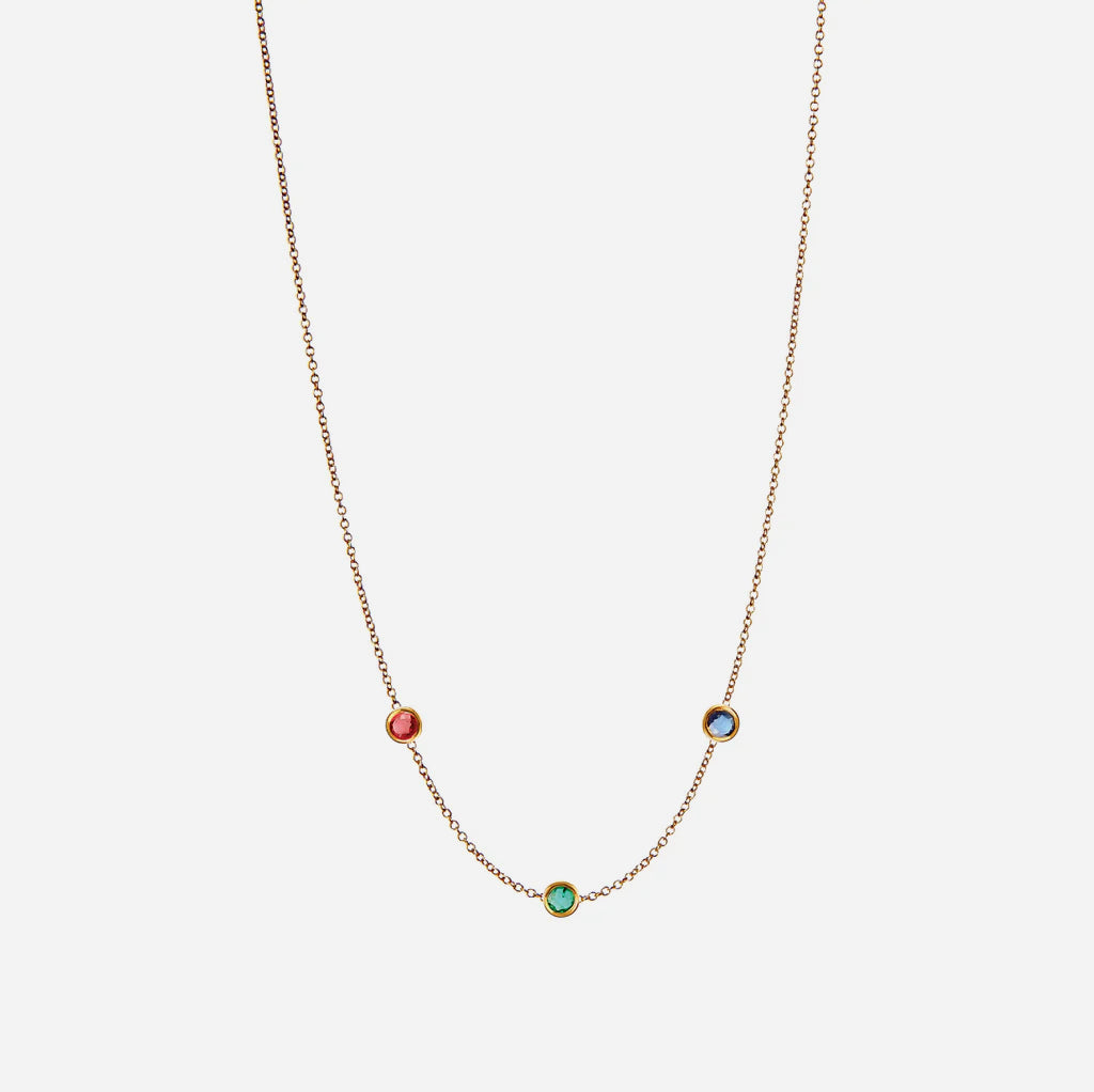 Collar Sandra 3 Piedras