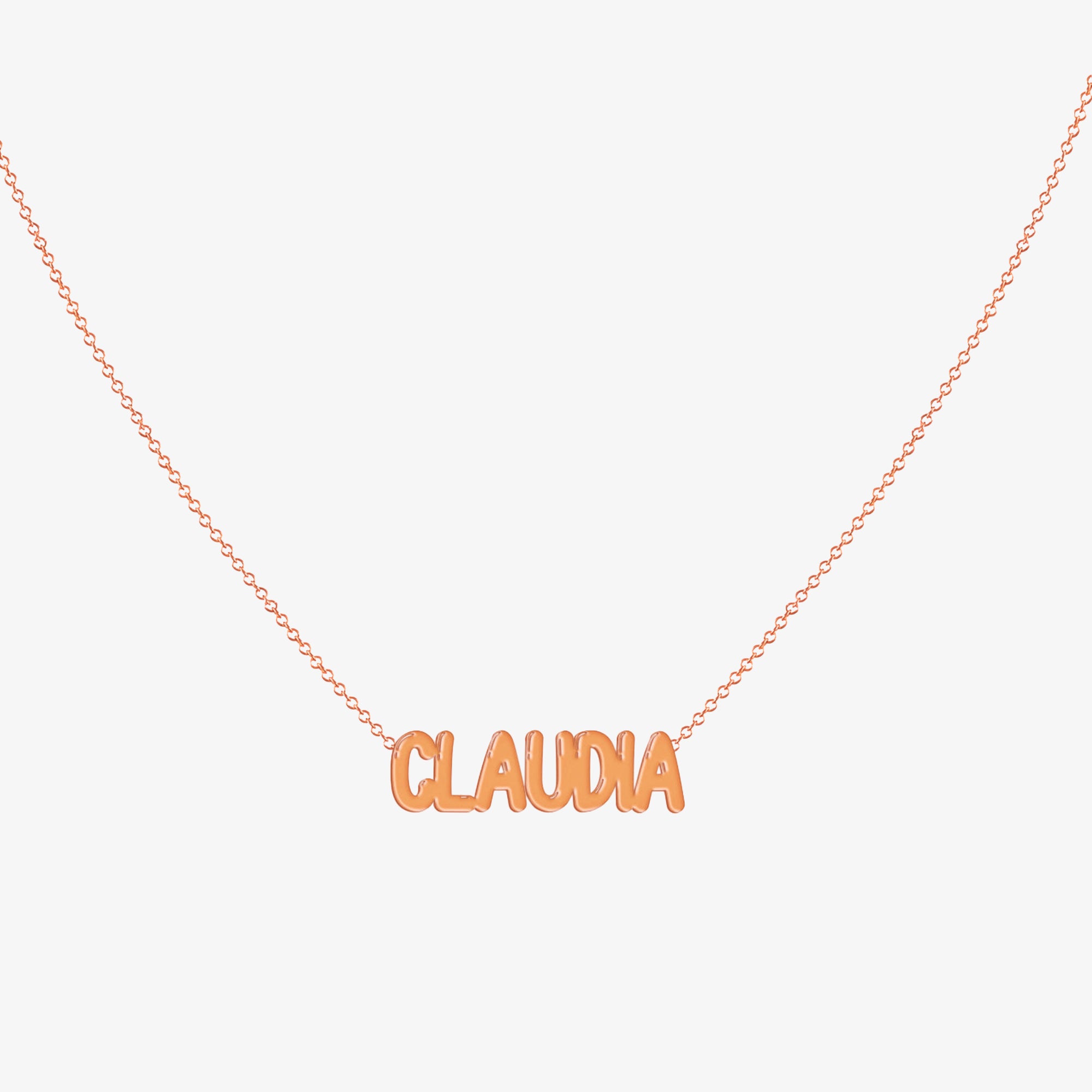 Collar De Nombre Bubble