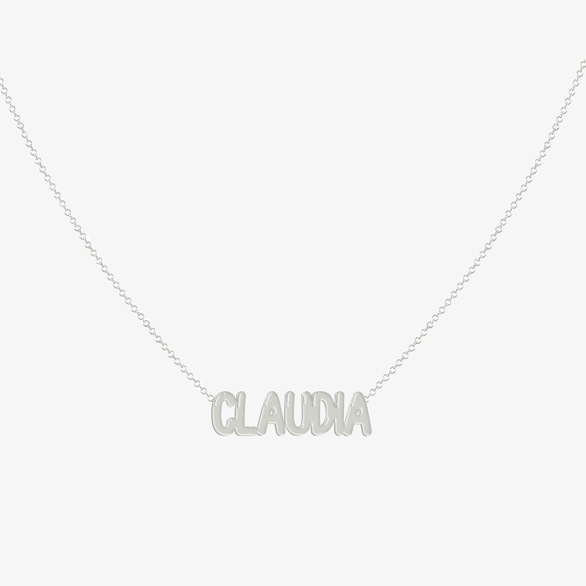 Collar De Nombre Bubble