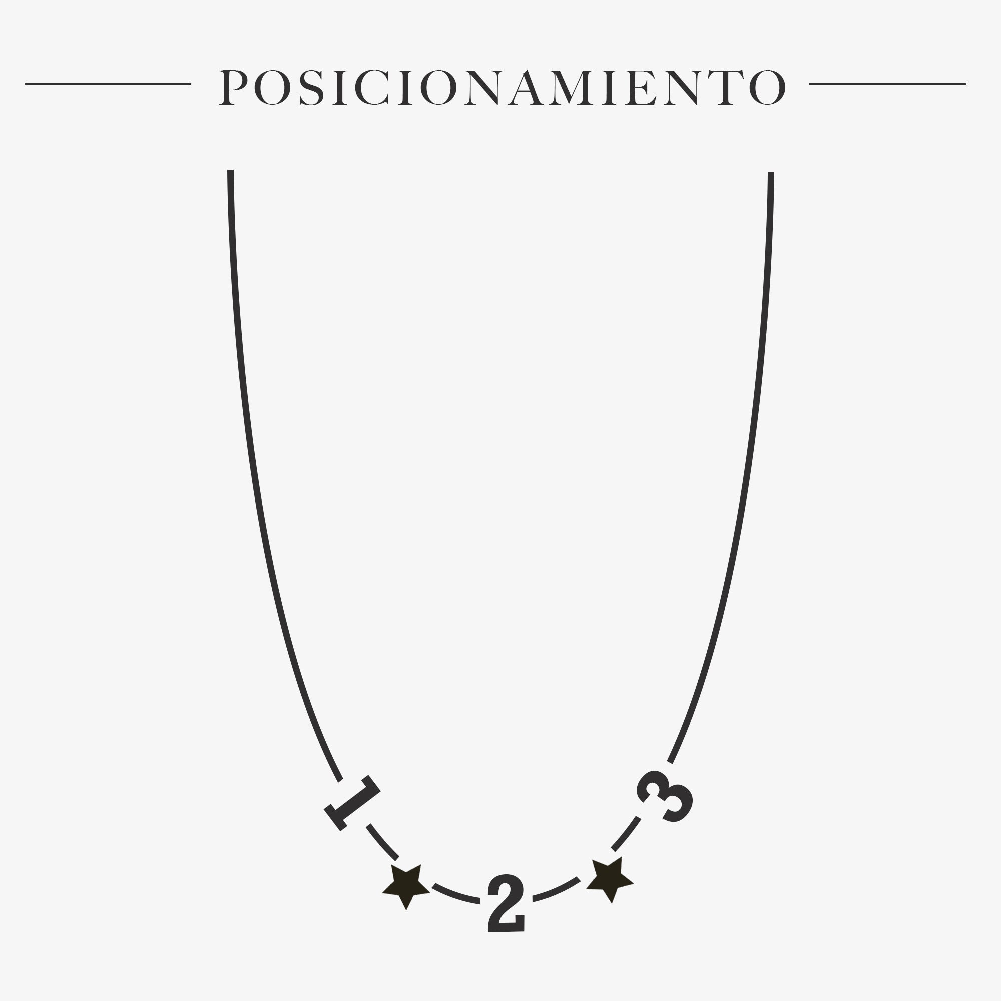 Collar Lola De 3 a 4 Letras Con Figuras