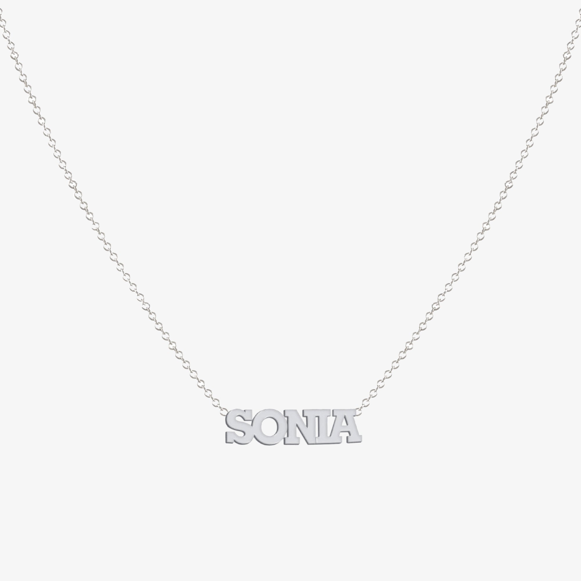 Collar De Nombre Olivia