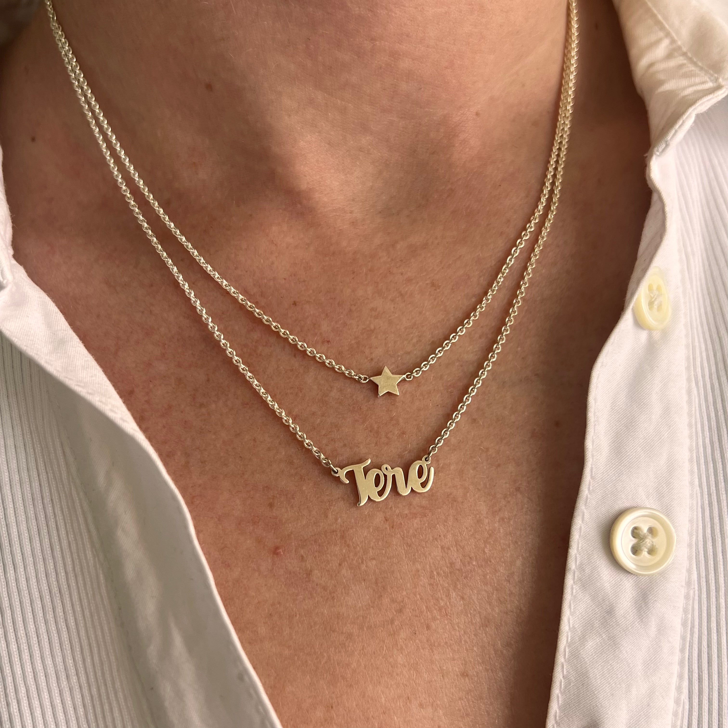 Collar De Nombre Celine