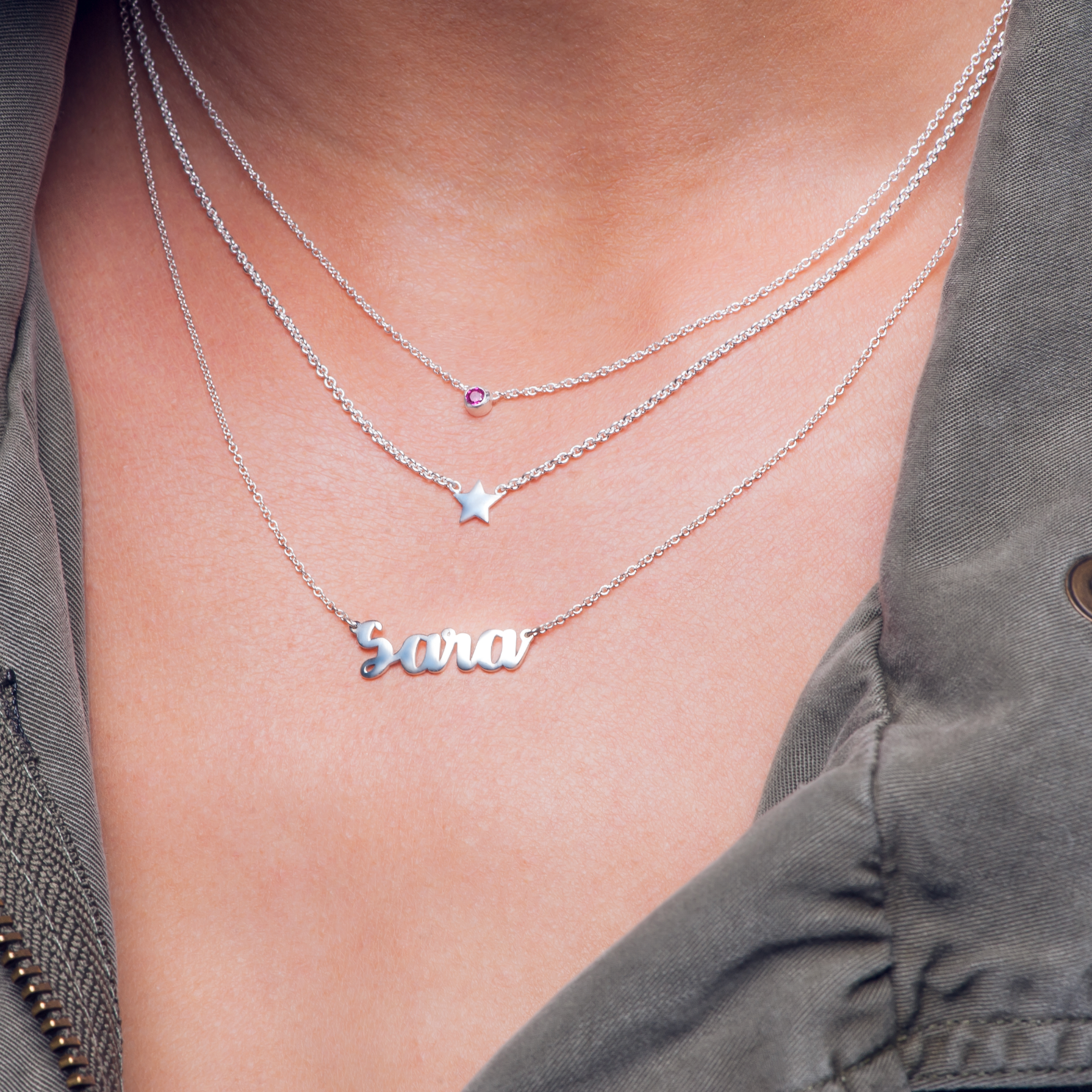 Collar De Nombre Celine