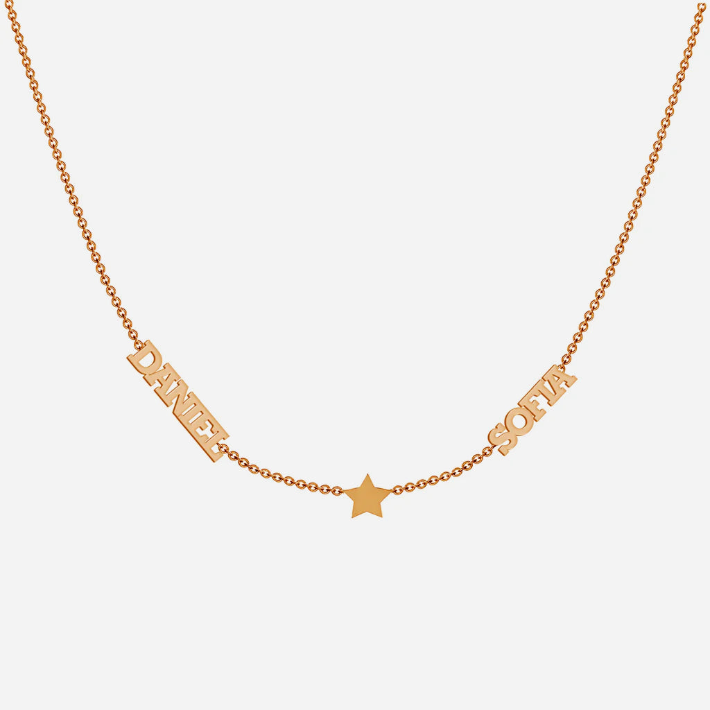 Collar Familia Olivia Con Figura