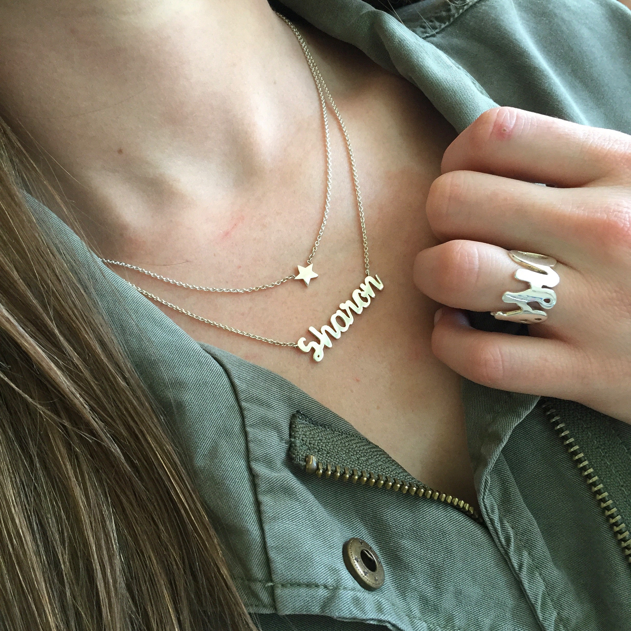 Collar De Nombre Celine