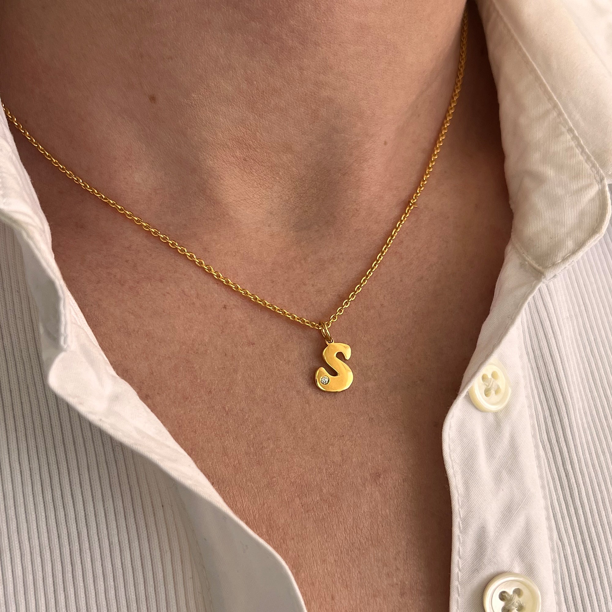 Collar Groovy Con Piedra