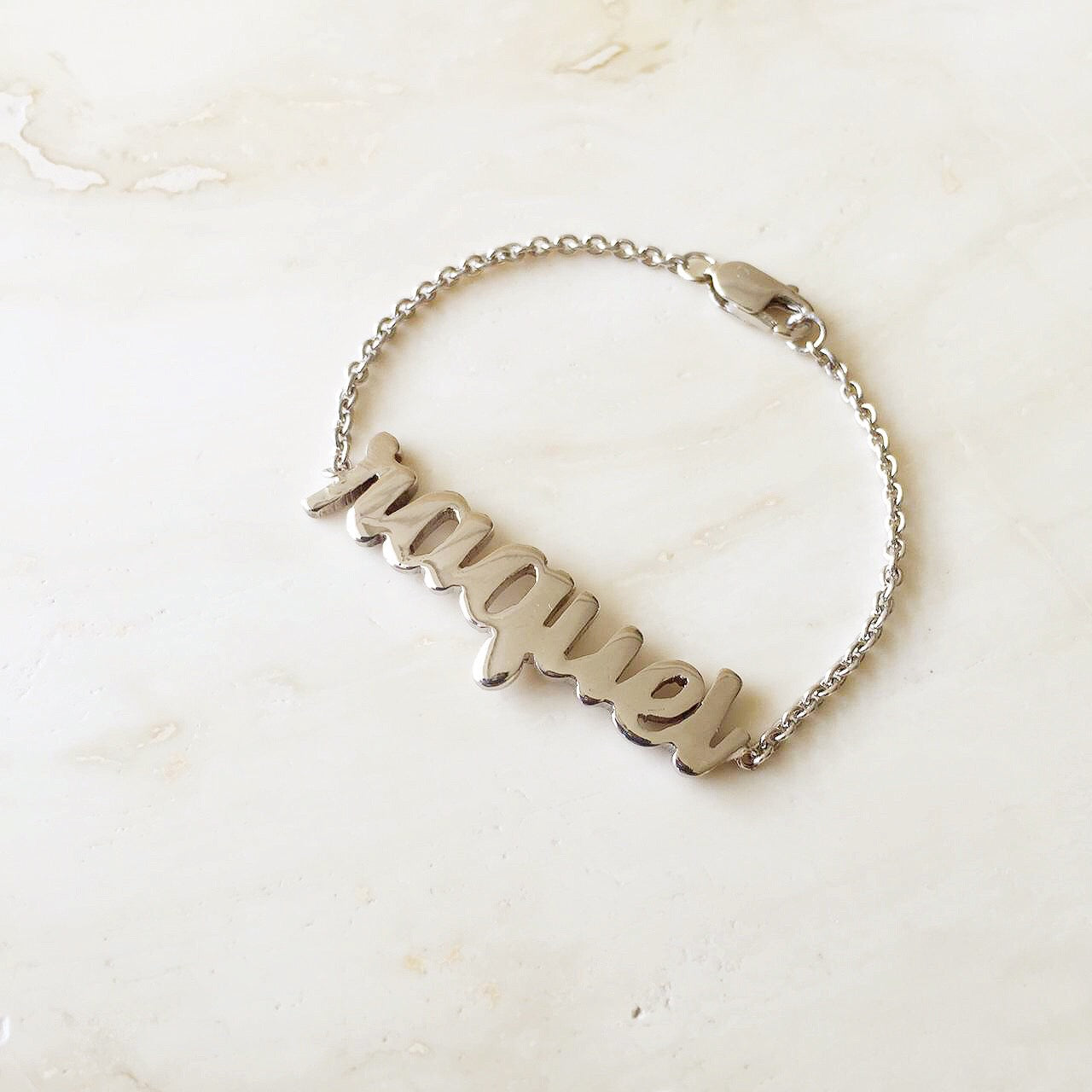 Pulsera De Nombre Celine Para Bebe