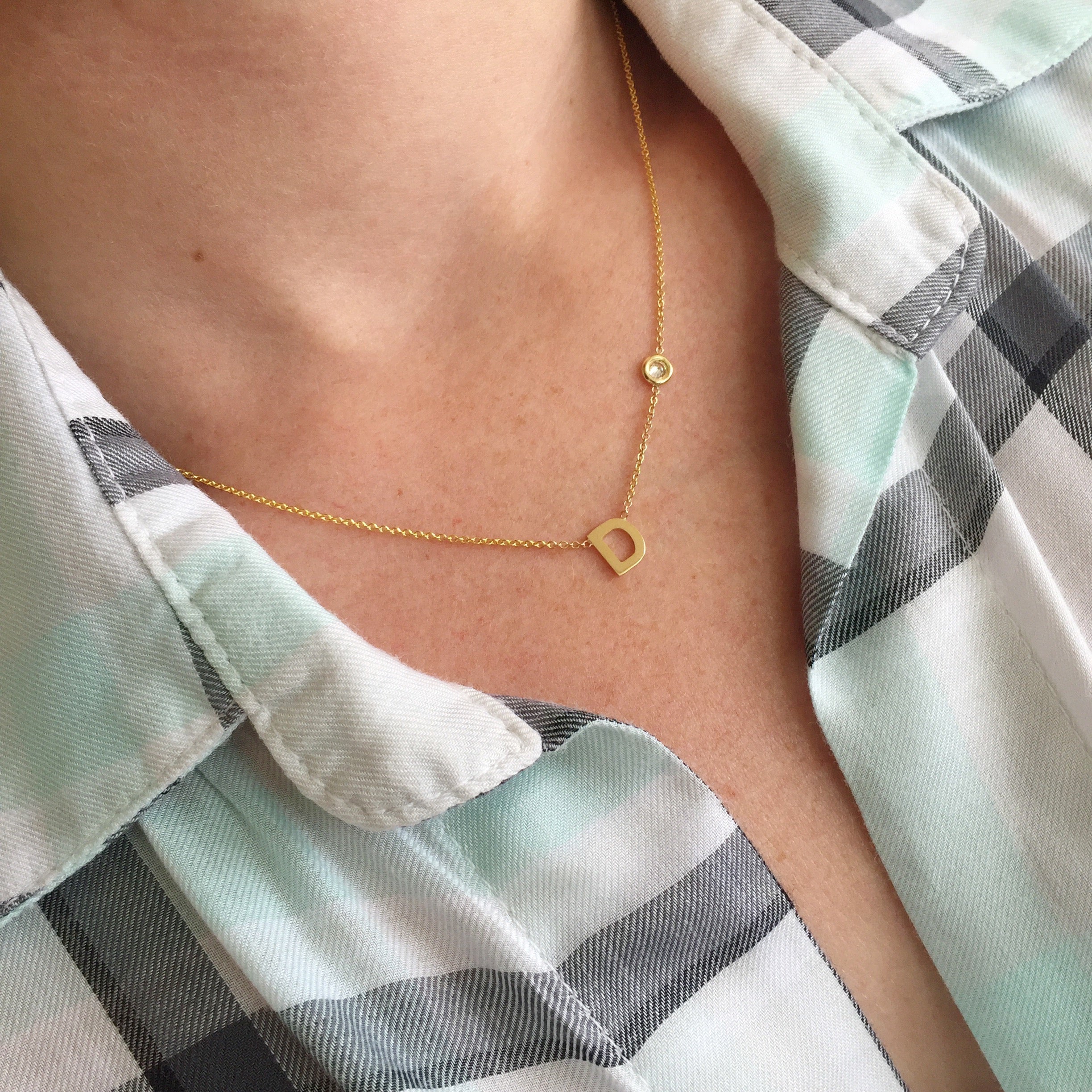 Collar Lola Con Piedra