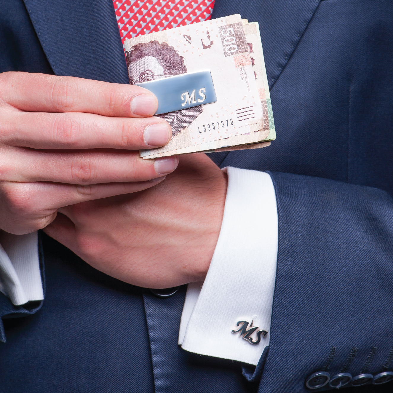 money clip de plata personalizado