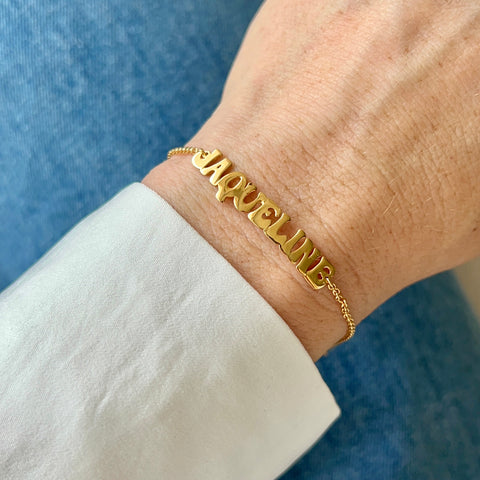 Pulsera De Nombre Groovy