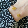Pulsera Dura Groovy