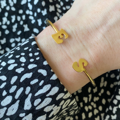 Pulsera Dura Groovy