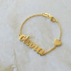 Pulsera De Nombre Con Figura