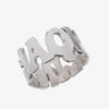 Anillo De Nombre Groovy Grande