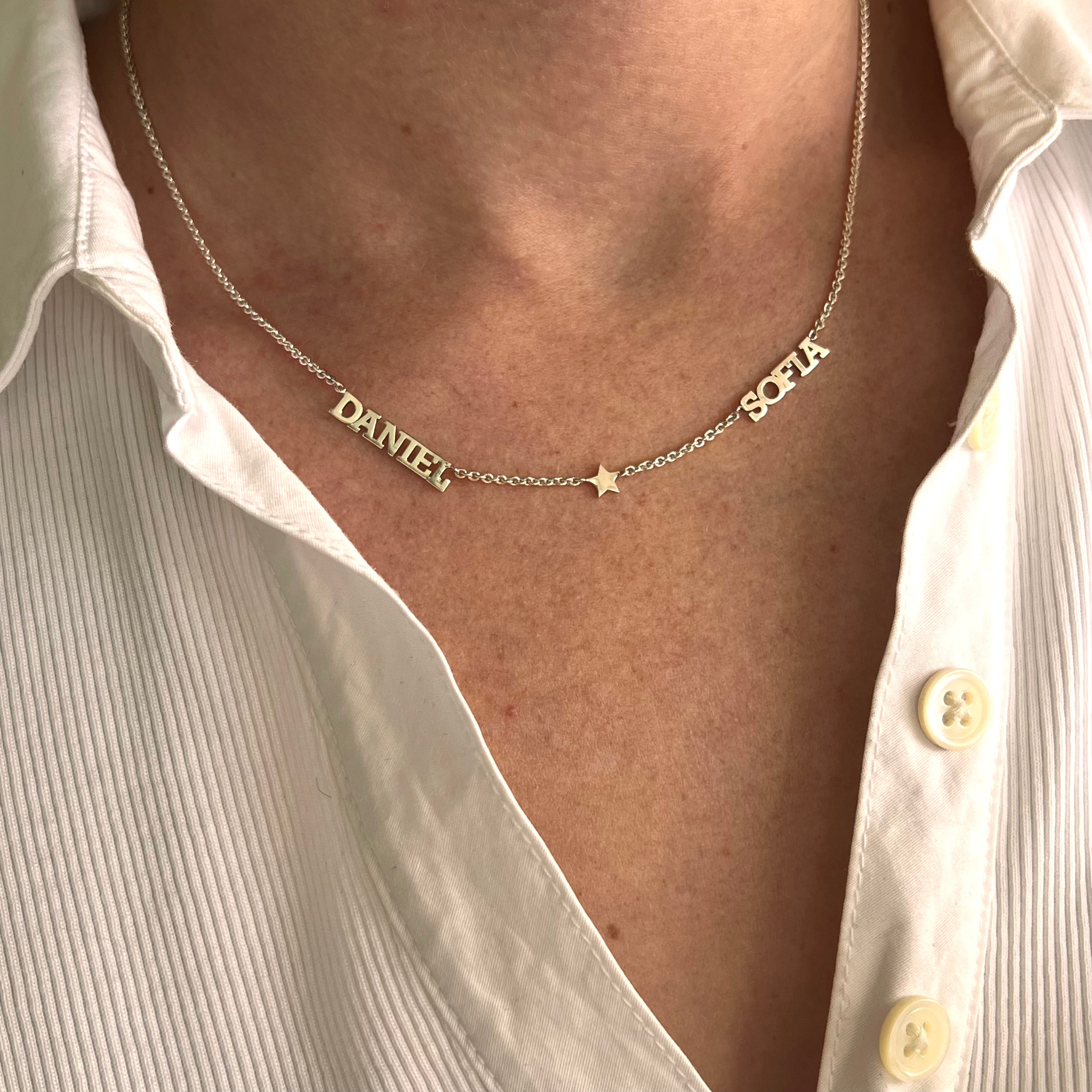Collar Familia Olivia Con Figura