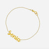 Pulsera De Nombre Celine Para Bebe