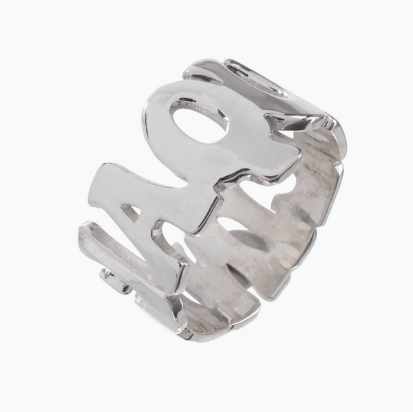 Anillo De Nombre Groovy Grande