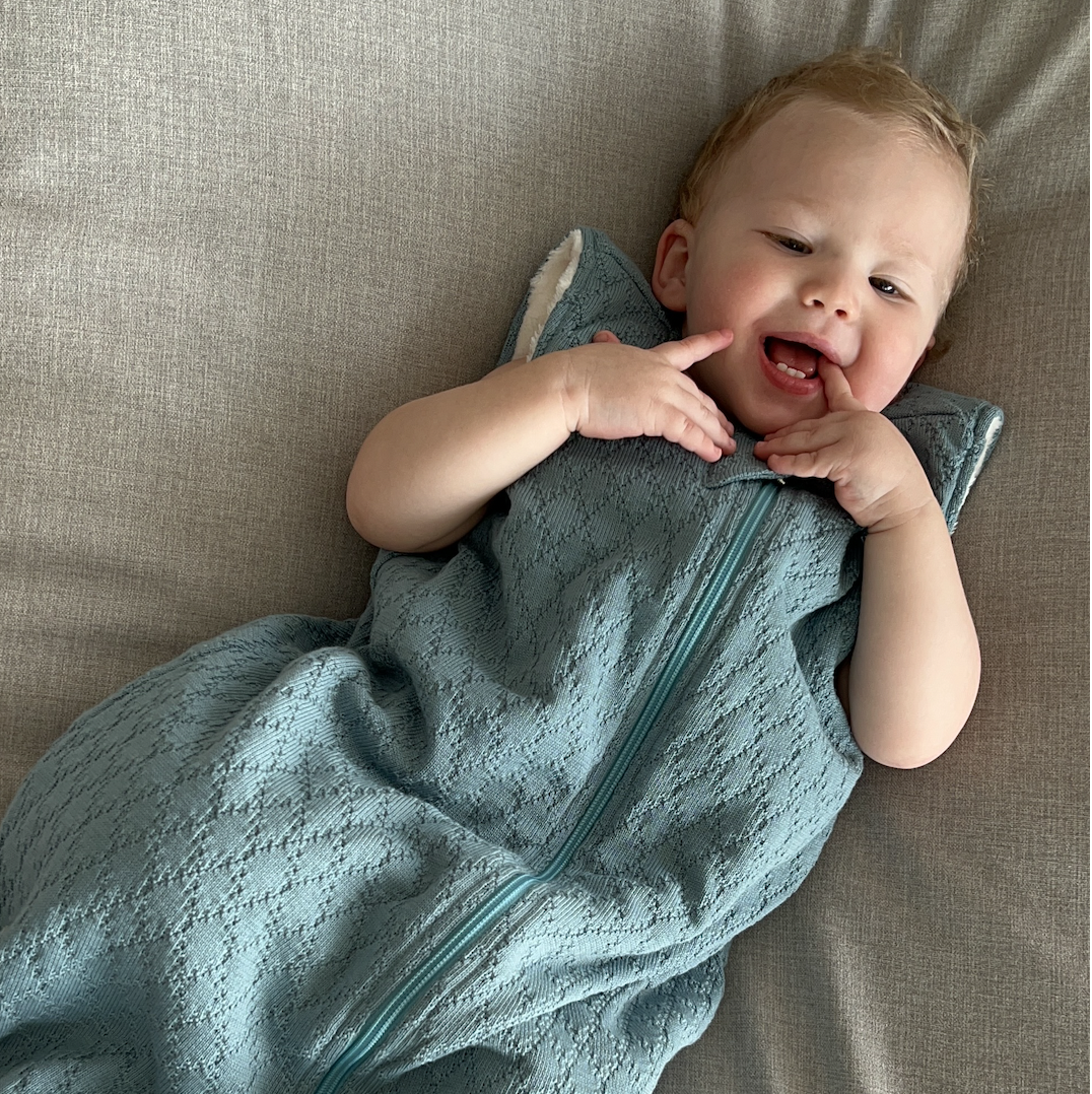 Saquito De Dormir Azul Bebé 3 - 18 Meses