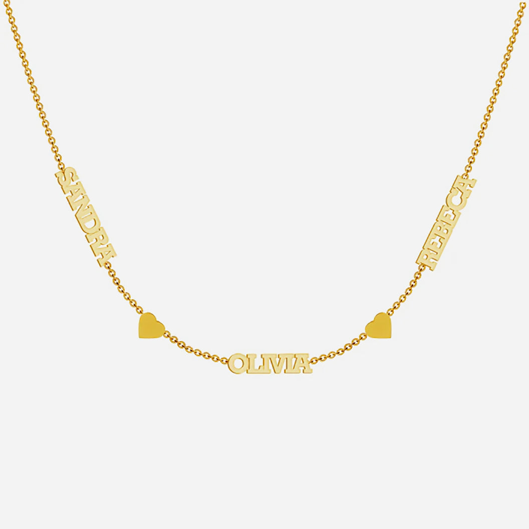 Collar Familia Olivia Con Figura