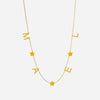Collar Lola De 3 a 4 Letras Con Figuras