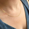 collar de inicial en oro 14k, collar para mujer, regalo para mujer, regalo para mama