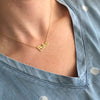 Collar De Nombre En Oro 14k, regalo para niña, collar para niña